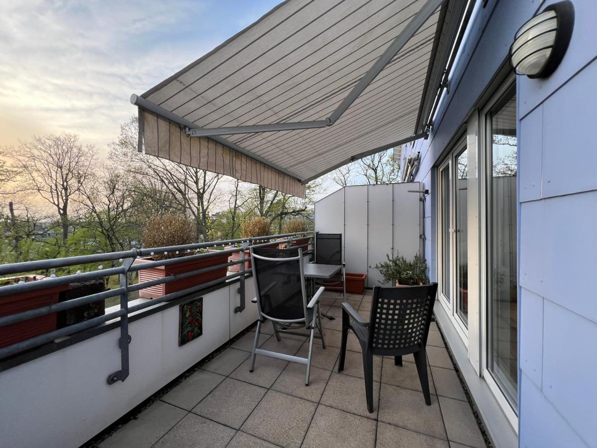 Maisonette Penthouse Fuer 8 Personen By Rabe - Free Netflix & Kostenloser Parkplatz & Grosse Terrasse Karlsruhe Eksteriør billede